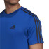 Top d'entraînement adidas Aeroready Designed To Move 3 Stripes Hommes bleu