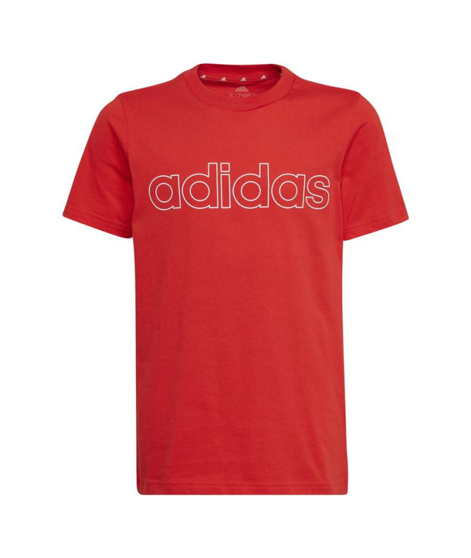 T-shirt adidas Essentials Kids Rouge