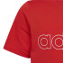 T-shirt adidas Essentials Kids Rouge