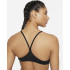 Bikini de Playa Y Piscine Nike Racerback Femme Noir