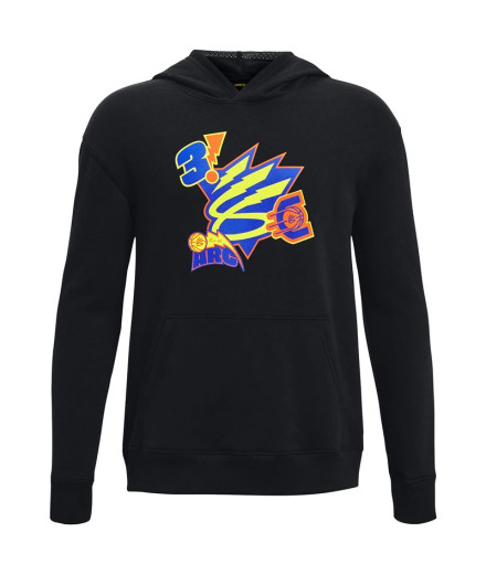 Sweat Under Armour Curry Big Splash noir Enfant