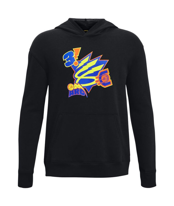 Sweat Under Armour Curry Big Splash noir Enfant