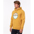 Yellow Hoodie Rip Curl Down The Line Men's