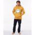Yellow Hoodie Rip Curl Down The Line Men's