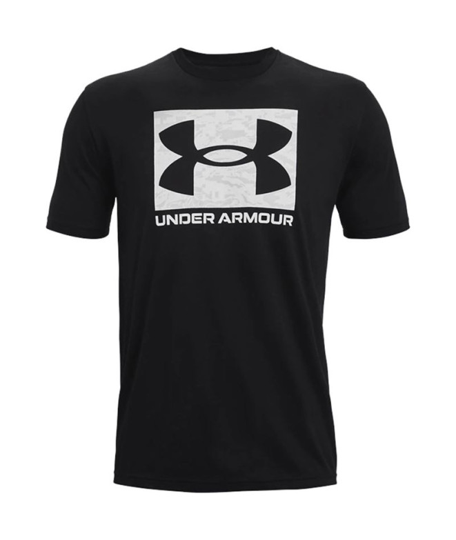 T-shirt Under Armour ABC Camo Boxed Logo noir...