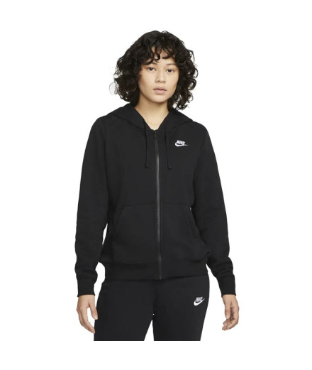 Veste Nike Sportswear Club Fleece noir Femme
