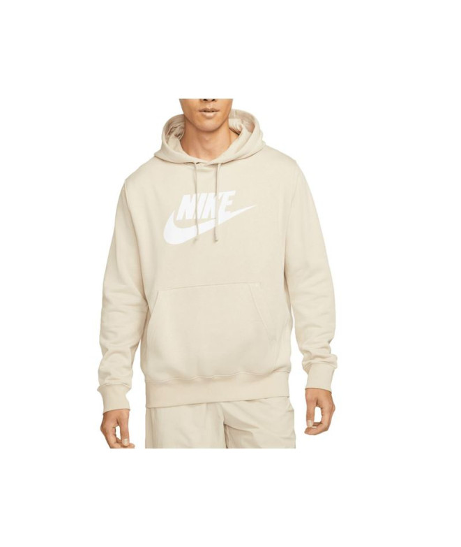 Sweat Nike Sportswear Club beige Homme