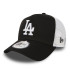 Casquette New Era LA Dodgers Clean Black A-Frame
