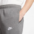 Pantalons Nike Sportswear Club gris Homme