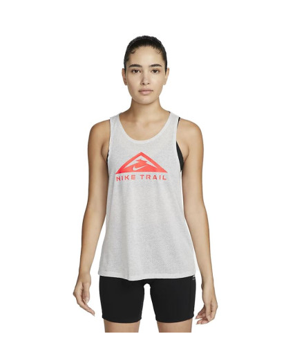 T-shirt trail Nike en Dri-FIT gris Femme