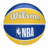 Ballon de basket Wilson NBA Team Tribute Warriors Yellow