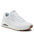 ChaussuresSkechers Uno - Stand On Air Homme Blanc Durabuck/Trim