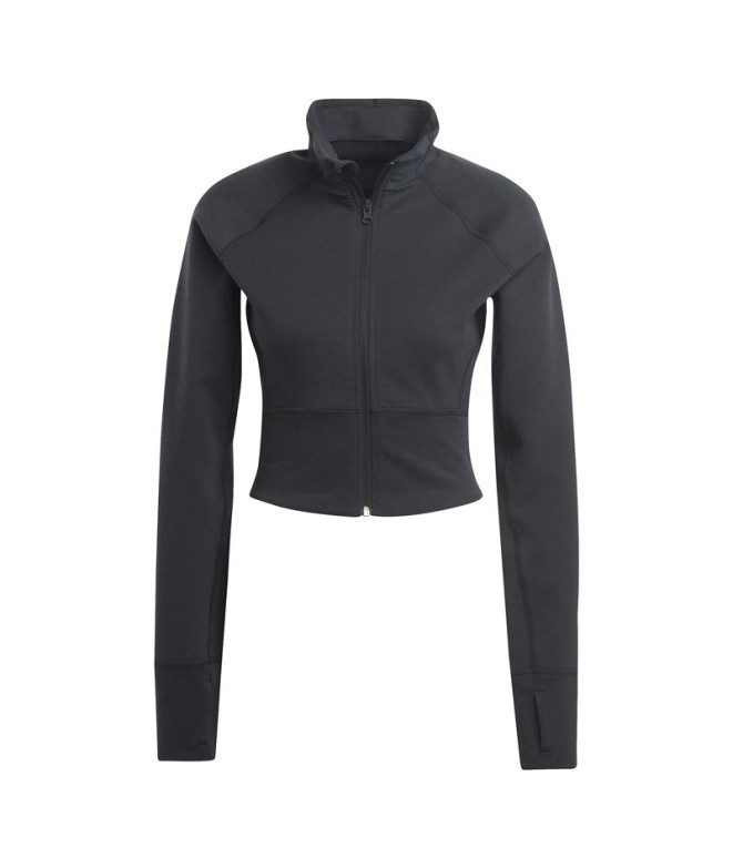 Veste de yoga adidas Aeroready Studio Black...