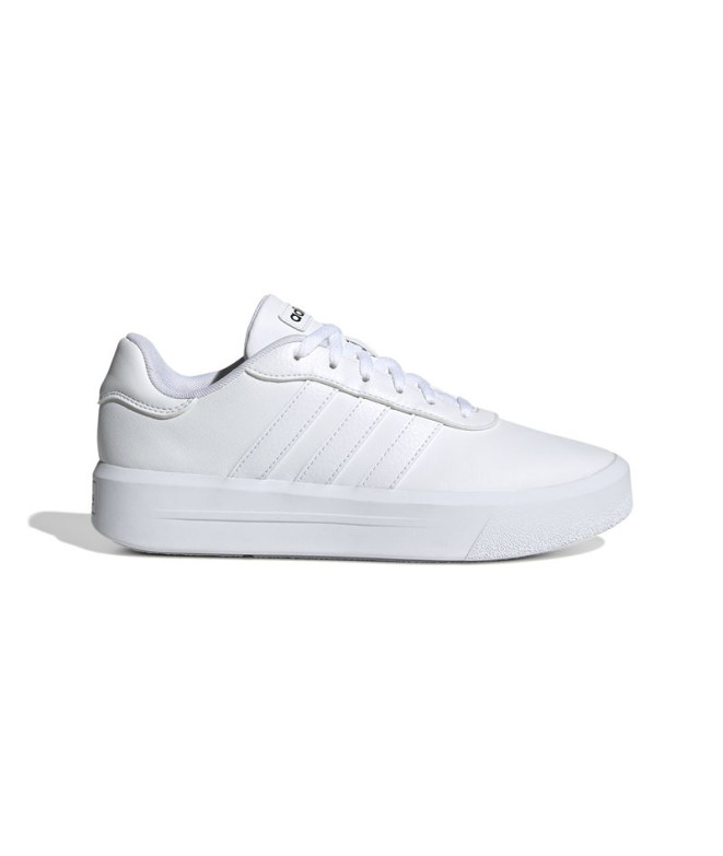 Chaussures adidas Court Platform white Women's