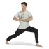T-shirt de yoga adidas Aeroready blanc Hommes