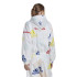 Veste adidas Essentials Multi-Colored Logo Loose Fit Women's White