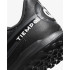 Chaussures football Nike de Tiempo Legend 9 Academy Turf noir pour les juniors
