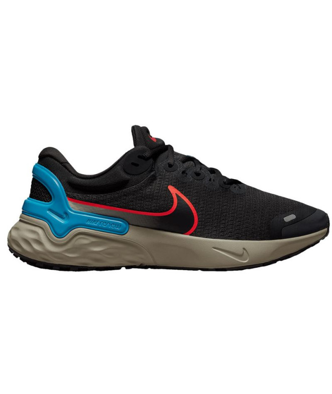Chaussures running Nike renew Run 3 noir Homme