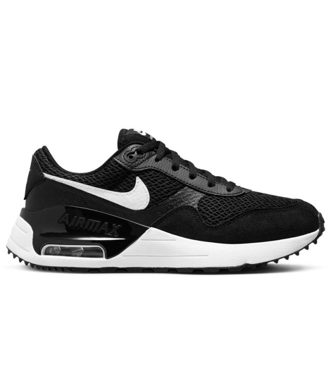 Chaussures Nike Air Max Systm blanc/gris Enfant