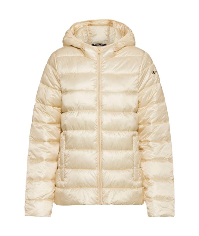 Veste Champion Capuche Polyfilled Beige