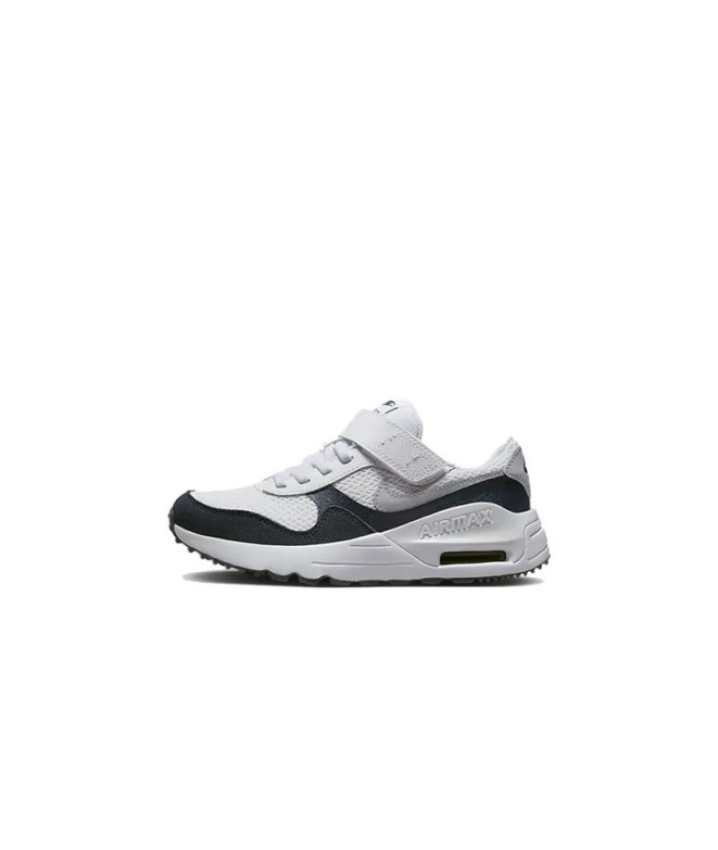Chaussures Nike Air Max SYSTM noir/blanc Enfant