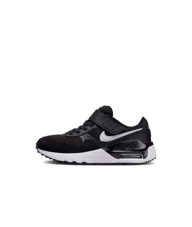 Chaussures Nike Air Max SYSTM noir/blanc Enfant