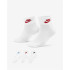 Chaussettes fitness Nike de Everyday Essential gris/blanc/noir