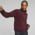Veste de fitness Puma Fit Sherpa rouge vin femmes