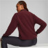 Veste de fitness Puma Fit Sherpa rouge vin femmes