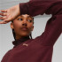 Veste de fitness Puma Fit Sherpa rouge vin femmes