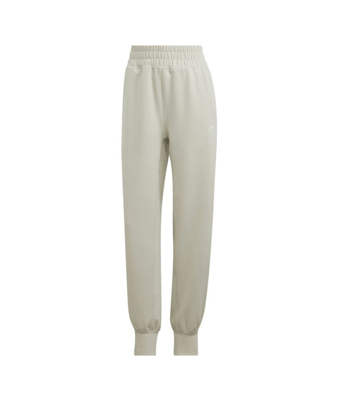 Pantalon de yoga adidas Aeroready Studio beige...