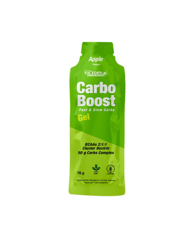 Gel Victory Endurance Carbo Boost Pomme Verte