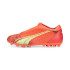 Bottes à partir de football Puma Ultra Match LL MG Coral