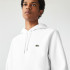 Sweat à capuche Lacoste Sweat blanc Hommes
