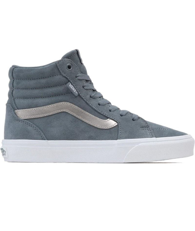 Vans Filmore Hi Bleu Chaussures pour femmes