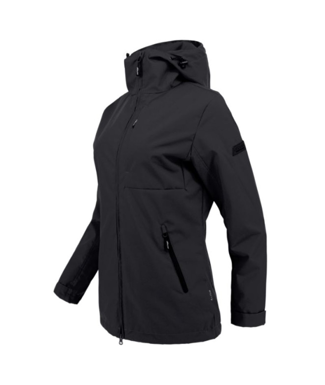 Anorak de montagne Joluvi Monviso Noir Femme