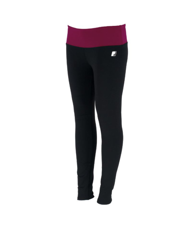 Collants Joluvi long Fit-Plex noir violet Femme