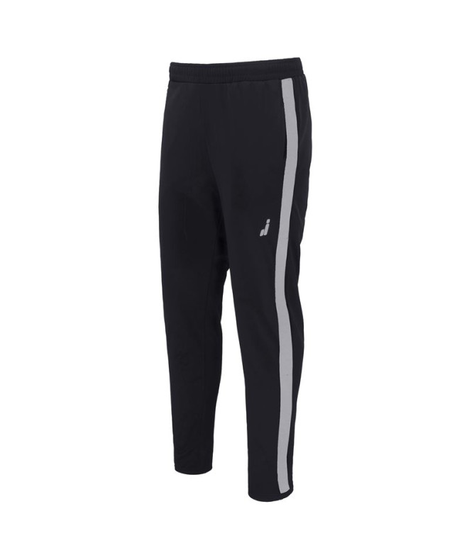 Pantalons long Joluvi Slim Band Noir Gris Homme