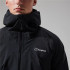 Veste de montagne Berghaus Kember Vented Shell noir Hommes