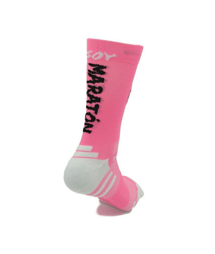 Chaussettes de running Kamuabu oy Marathon Fluor Rose Unisex