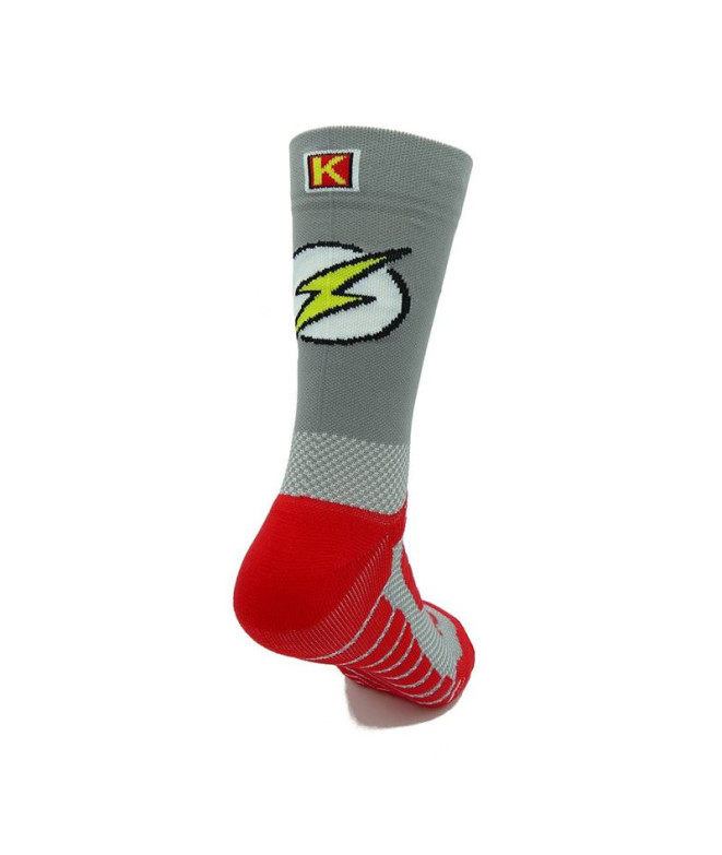 Chaussettes de running Kamuabu uper Hero Grey...