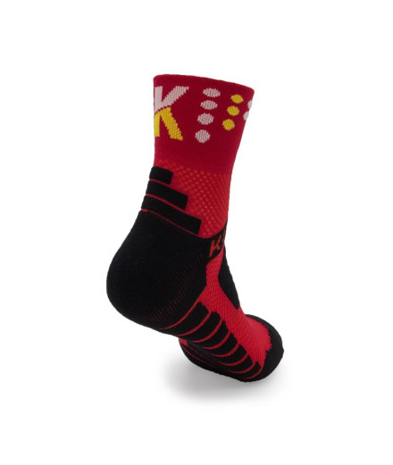 Chaussettes de running 5 étoiles Kamuabu "Tank" Wine Unisex