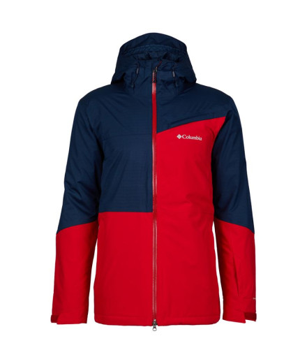 Veste de montagne Columbia Iceberg Point rouge Hommes