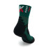 Chaussettes de running Kamuabu "Tank" 5 Stars Bottle Green Unisex