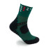 Chaussettes de running Kamuabu "Tank" 5 Stars Bottle Green Unisex