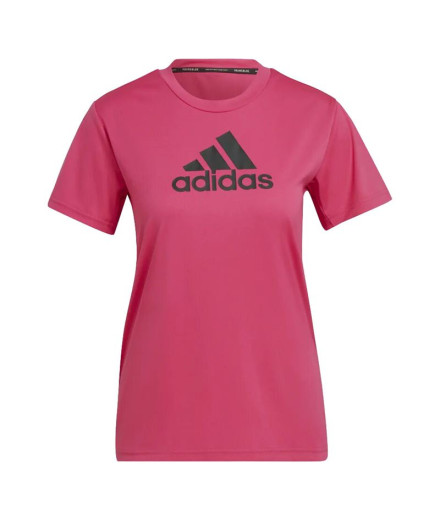 T-shirt adidas Designe 2 Move Logo fuchsia Chemise...
