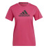 T-shirt adidas Designe 2 Move Logo fuchsia Chemise tranchante pour femmes