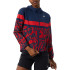 Veste running New Balance de Imprimé Accelerate rouge Femme