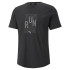 Puma Performace Logo Running T-Shirt Noir Hommes