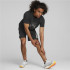 Puma Performace Logo Running T-Shirt Noir Hommes